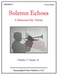 Solemn Echoes Concert Band sheet music cover
